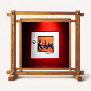 Beat Textile (Pashmina), Wooden Loom Frame H 48 x W 48 x D 1 inches