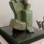 Melting moment | Bronze | H 10 x W 9 x D 8 inches