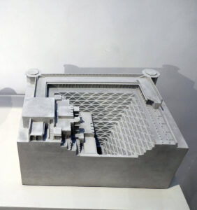 Chand Baori (Stepwell Series) | Concrete | H 14.5 x W 10.5 x D 7.4 inches