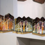 Asato Ma Sadgamaya | Glass | W 36 x H 12 x D 12 inches