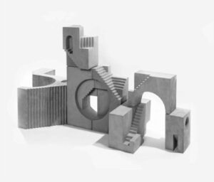 Recast - Composition 1 | Concrete | 36 x 24 inches
