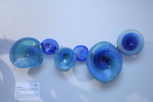 Neel Tarang | Non Lead Coloured Crystal Glass | W 36 x H 12 x D 6 inches