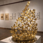 Aerial Symphony | Copper and Brass | 34 x 22 inches