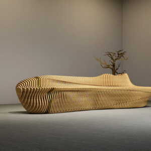 The Golden Arc Bench