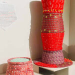 The Vertical Bazaar | Textile | H 77 x W 24 x D 24 inches