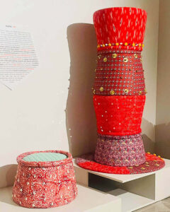 The Vertical Bazaar | Textile | H 77 x W 24 x D 24 inches
