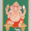 Lalu Prasad Shaw Ganesha Tempera on Board 26 x 20 inches 2017