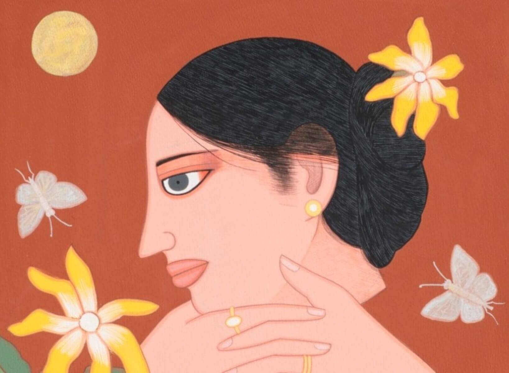 Lalu Prasad Shaw Untitled Tempera on Board 25 x 20.5 inches 2015