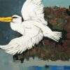 Ashoke Mullick Birds Eye View Acrylic on Canvas 20 x 30 inches 2024