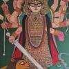 Ashoke Mullick Durga Acrylic on Canvas 30 x40 inches 2026