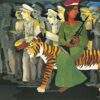 Ashoke Mullick Musical Journey Acrylic on Canvas 42 x 52 inches 2016