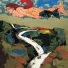 Ashoke Mullick Way of Dream Acrylic on Canvas 30 x 30 inches 2024