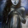 Gouranga Beshai Devotee Acrylic on Canvas 36 x 60 inches 2023