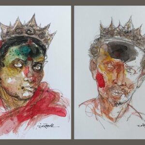 Untitled, Figurative (Set of 2 works)