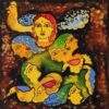 Jayasri Burman Watercolour on Shikishi Board 6 x 6 inches 2025 (2) - Copy