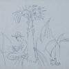 K.G. Subramanyan, Untitled, Ink on Paper,11 x 8.5 inches, 2003