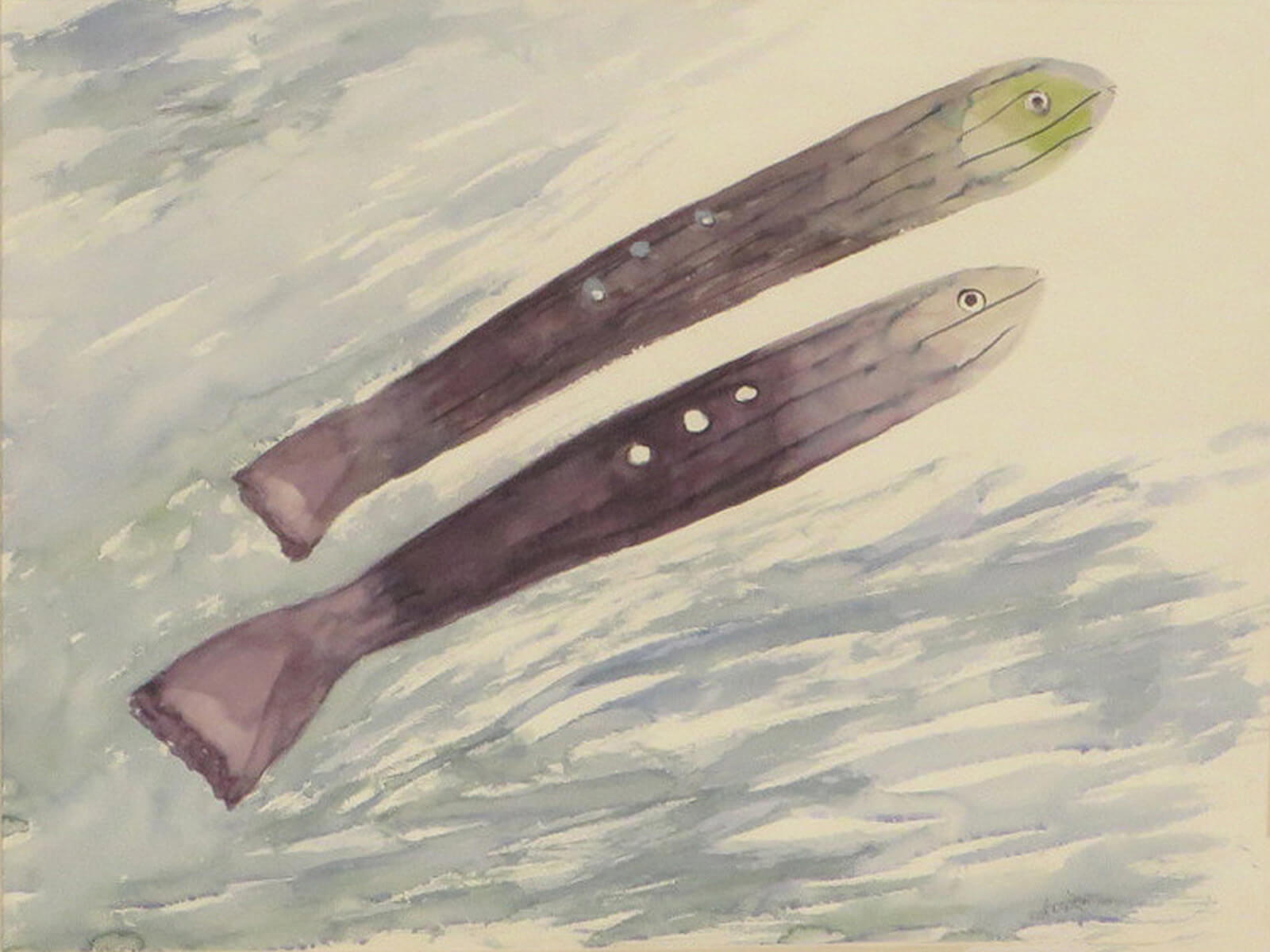 Kartick Chandra Pyne Untitled Watercolour on Imported Paper 30x22.5 inches