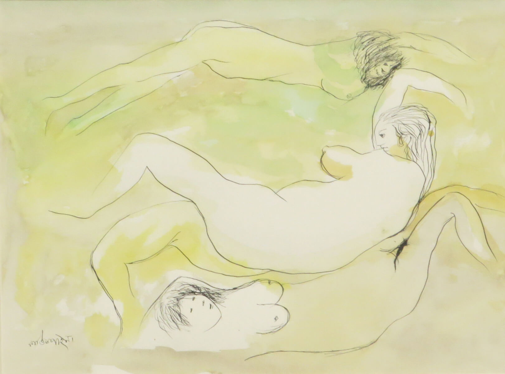 Kartick Chandra Pyne Untitled Watercolour on Thick Imported Paper 18 x 24 inches