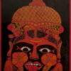 Laxma Goud, Mixed media on Rice paper, 9 x 6 Inches, 2021