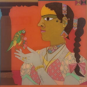 Untitled (Woman with the Parrot)