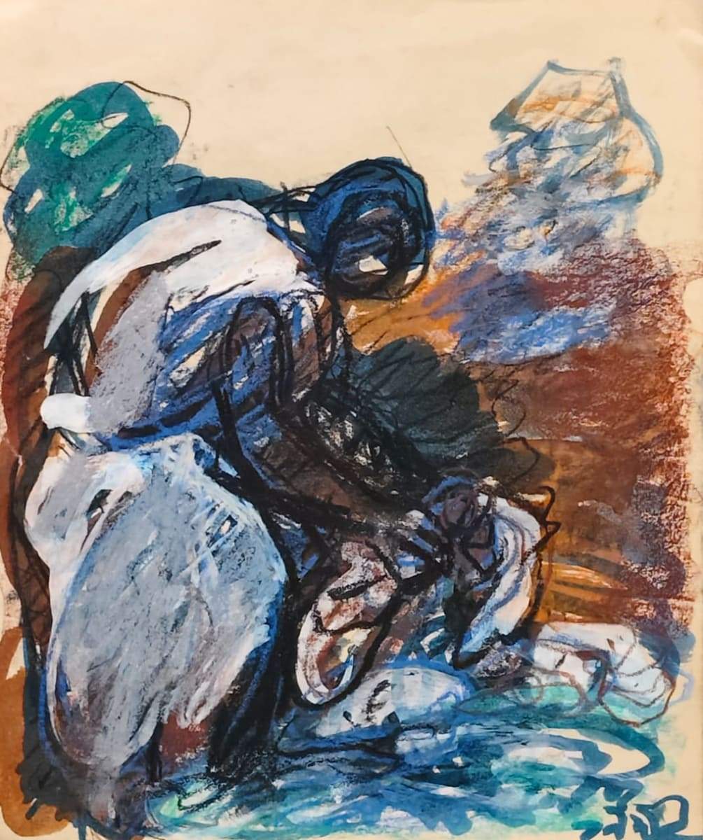 Reba Hore Untitled Mixed media on Paper inches (1)