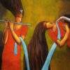Samir Sarkar Acrylic on Canvas