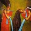Samir Sarkar Acrylic on Canvas