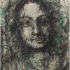 Suhas Roy Radha Mixed Media on Paper 30 x 20 inches 2007