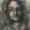 Suhas Roy Radha Mixed Media on Paper 30 x 20 inches 2007