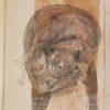 Sunil Das Head Mixed Media on Board 15x20 inches 2002