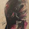 Sunil Das Head Mixed Media on Paper 12.5 x 10.25 inches