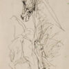 Sunil Das Horse Ink on Paper 11 x 9 inches 2005
