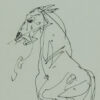 Sunil Das Horse Ink on Paper 9.5 x 7 inches 2012