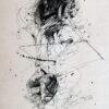 Sunil Das, Pen and Ink on paper, 22 x 13.5 inches, 1983