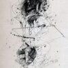 Sunil Das, Pen and Ink on paper, 22 x 13.5 inches, 1983