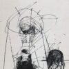 Sunil Das, Pen and Ink on paper, 22 x 8.25 inches, 1983