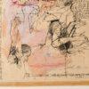 Sunil Das Untitled Coloured Ink Watercolour & Acrylic on Graph Paper 18 x 12 inches 1992