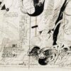 Sunil Das Untitled Pen & Ink on Graph Paper 17 x 13.5 inches 1993