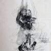 Sunil Das,Ink on paper, 22 x 14 inches, 1983