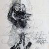 Sunil Das,Ink on paper, 22 x 14 inches, 1983