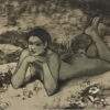 Anupam Sud Untitled Etching on Paper 22.25 x 29.5 inches