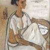 B. Prabha Untitled Oil on Canvas 16 x 12 inches 2000