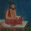 E. Kumaril Swamy Untitled Oil Series Oil on Some Thick Paper 8 x 6 inches 1978 (2)