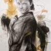 Gouranga Beshai, Untitled, Mixed Media on Paper, 27 x 19 inches, 2025