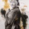 Gouranga Beshai, Untitled, Mixed Media on Paper, 27 x 19 inches, 2025