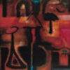 Manu Parekh Evening Landscape-I Acrylic on Canvas 60 x 48 inches 2003