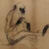 Prahlad Karmakar Untitled Charcoal on Paper 17 x 13 inches