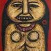 Rabin Mondal Deity Oil on Canvas Board 20 x 16 inches 2015