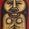 Rabin Mondal Deity Oil on Canvas Board 20 x 16 inches 2015