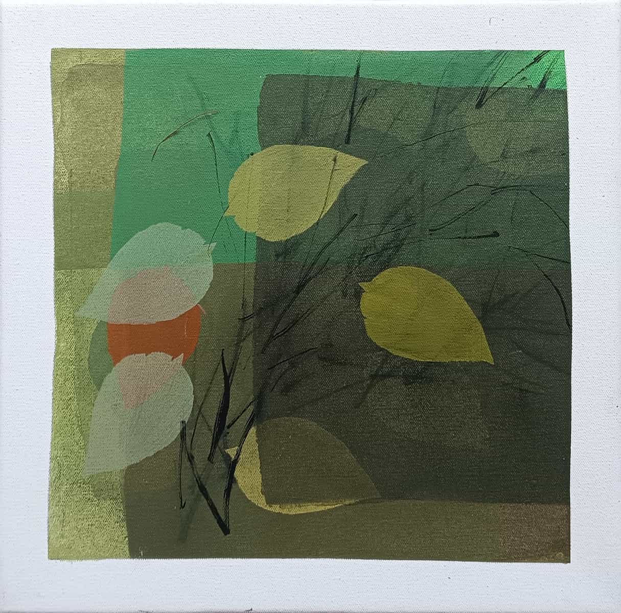 Rahim Mirza, Bhopal, Acrylic on Canvas, 12 x 12 inches, 2025 (2)